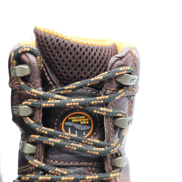 Timberland PRO Anti-Fatigue Ednurance 8 Men’s 7.5 W Steel Toe Work Boots Brown